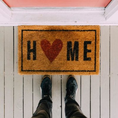 Home Front Door Welcome Mat